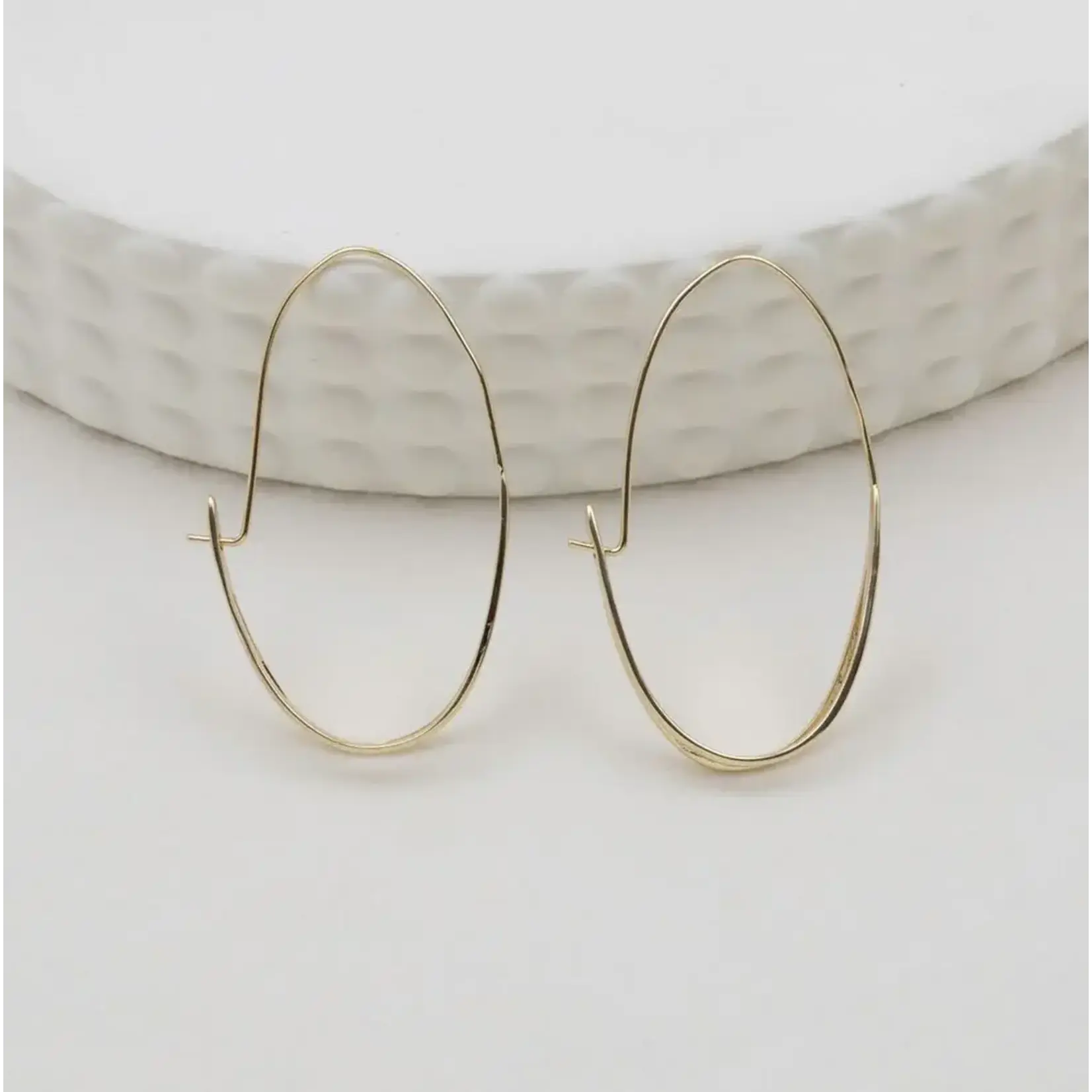 Glee Zara Hoop Earrings - Hypoallergenic, Antitarnish