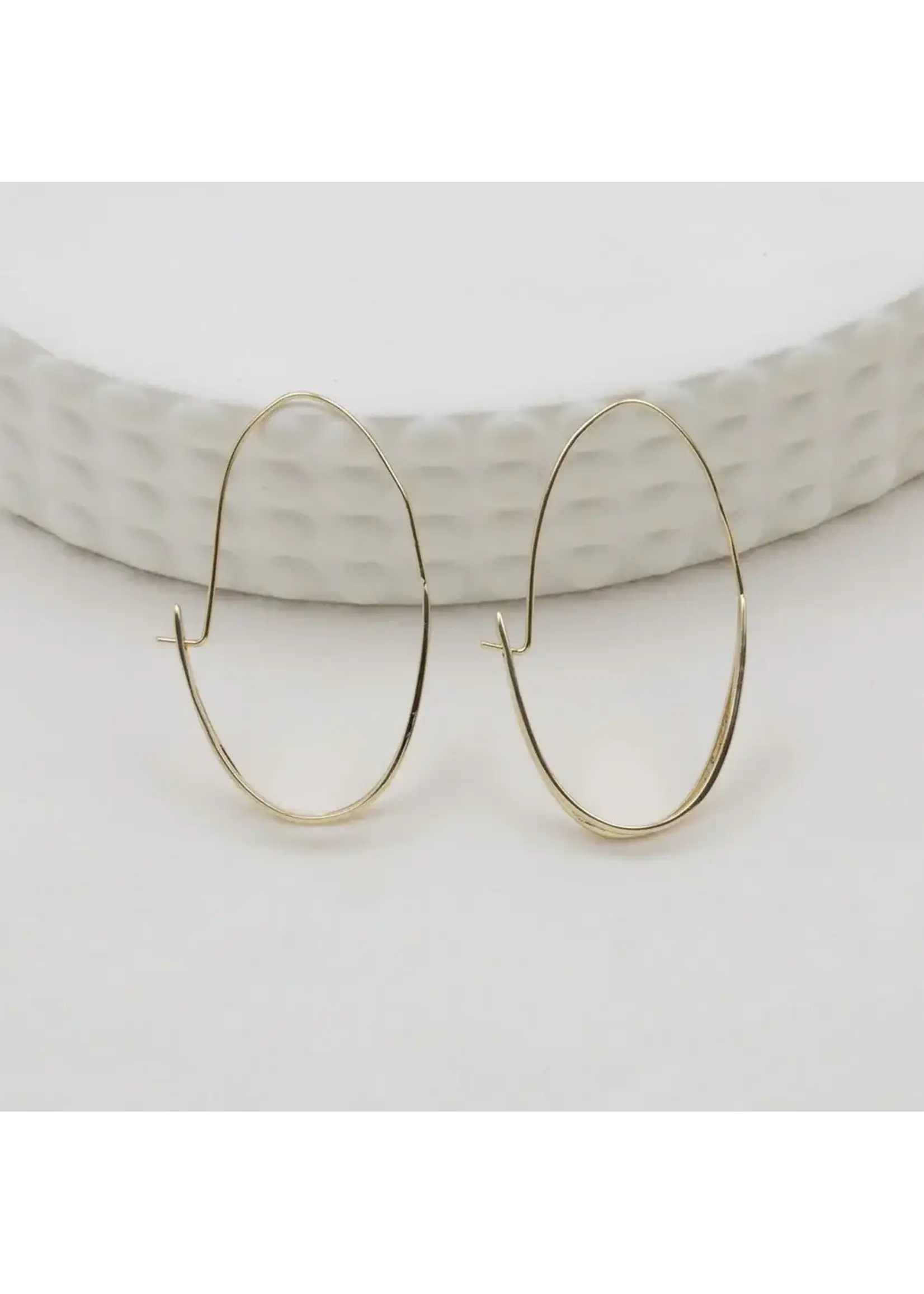 Glee Zara Hoop Earrings - Hypoallergenic, Antitarnish