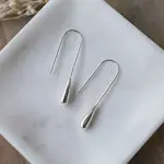 Glee Pillar Drop Earrings Long Hook