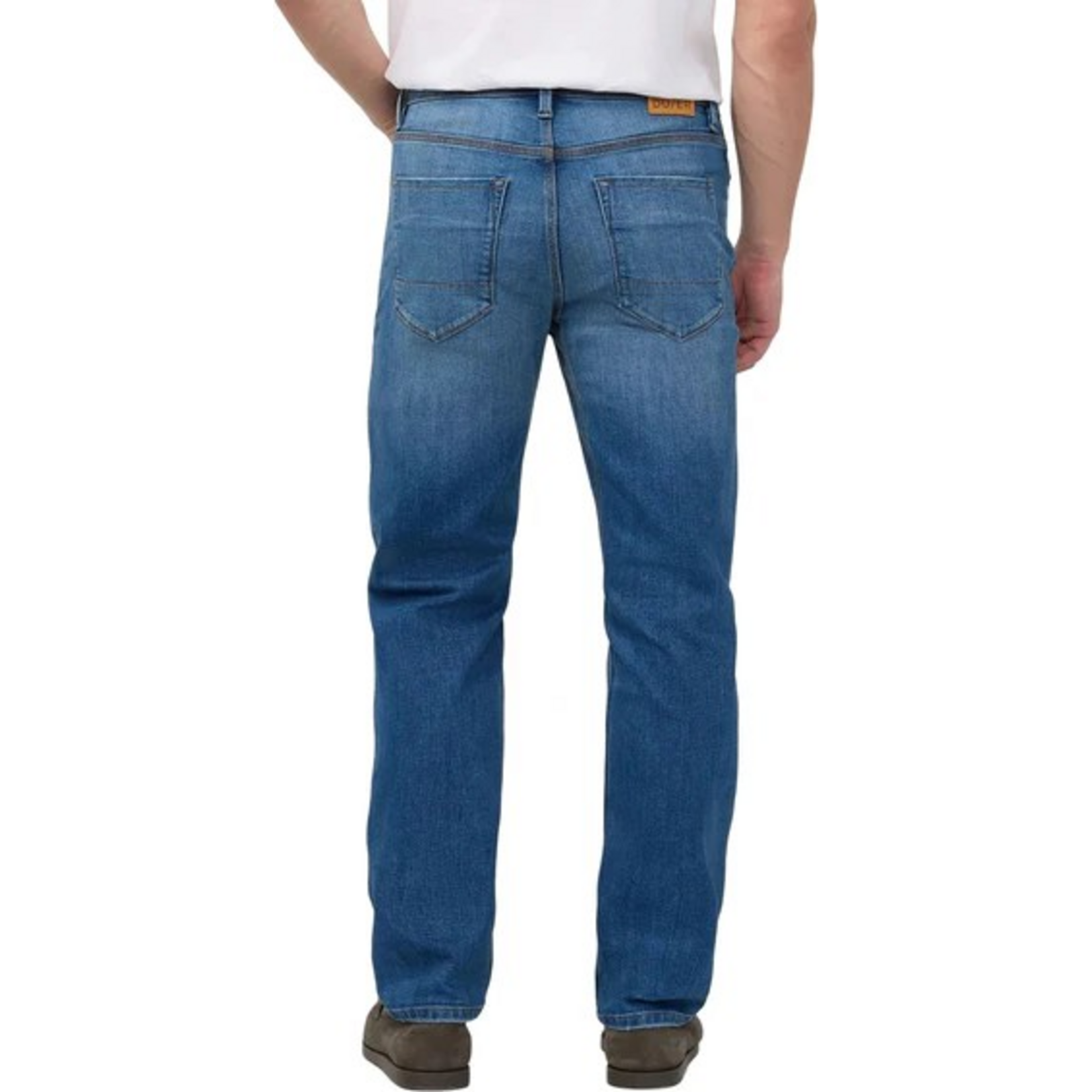 DUER MEN'S PERFORMANCE DENIM-STRAIGHT LEG