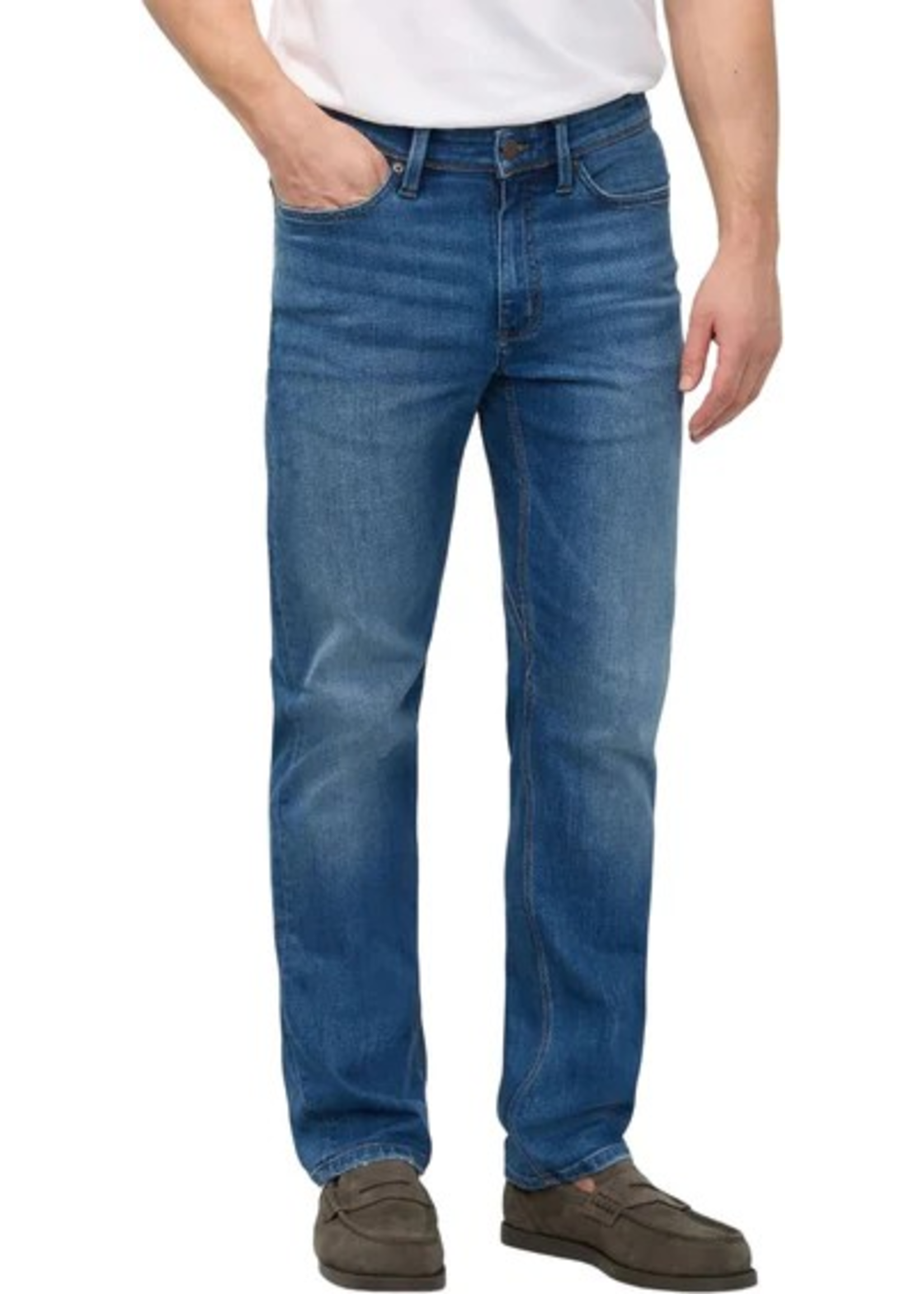 DUER MEN'S PERFORMANCE DENIM-STRAIGHT LEG