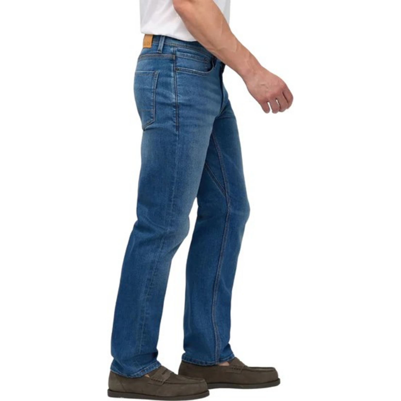 DUER MEN'S PERFORMANCE DENIM-STRAIGHT LEG