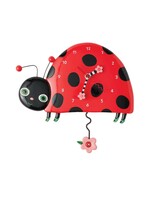 Allen Designs Dotty Ladybug Wall Clock