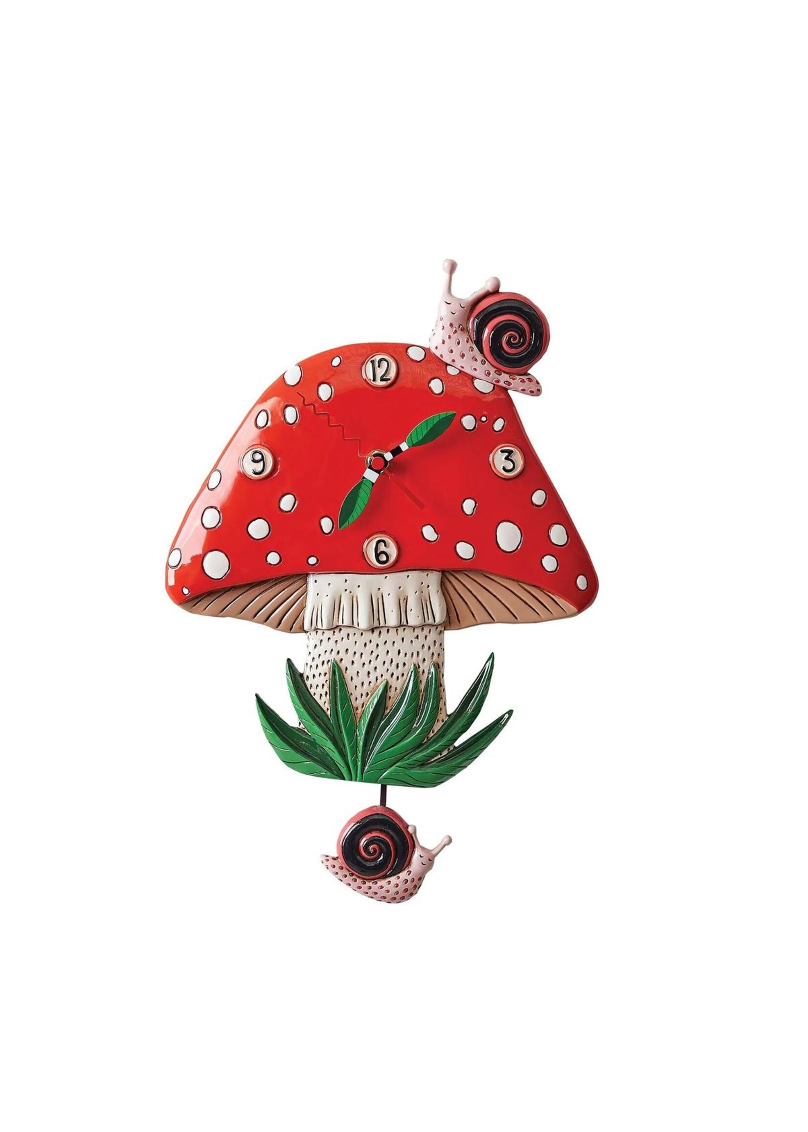Allen Designs "Fun-Guy** Mushroom Wall Clock by Michelle Allen