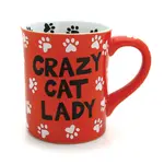 Enesco Canada Crazy Cat Lady Mug
