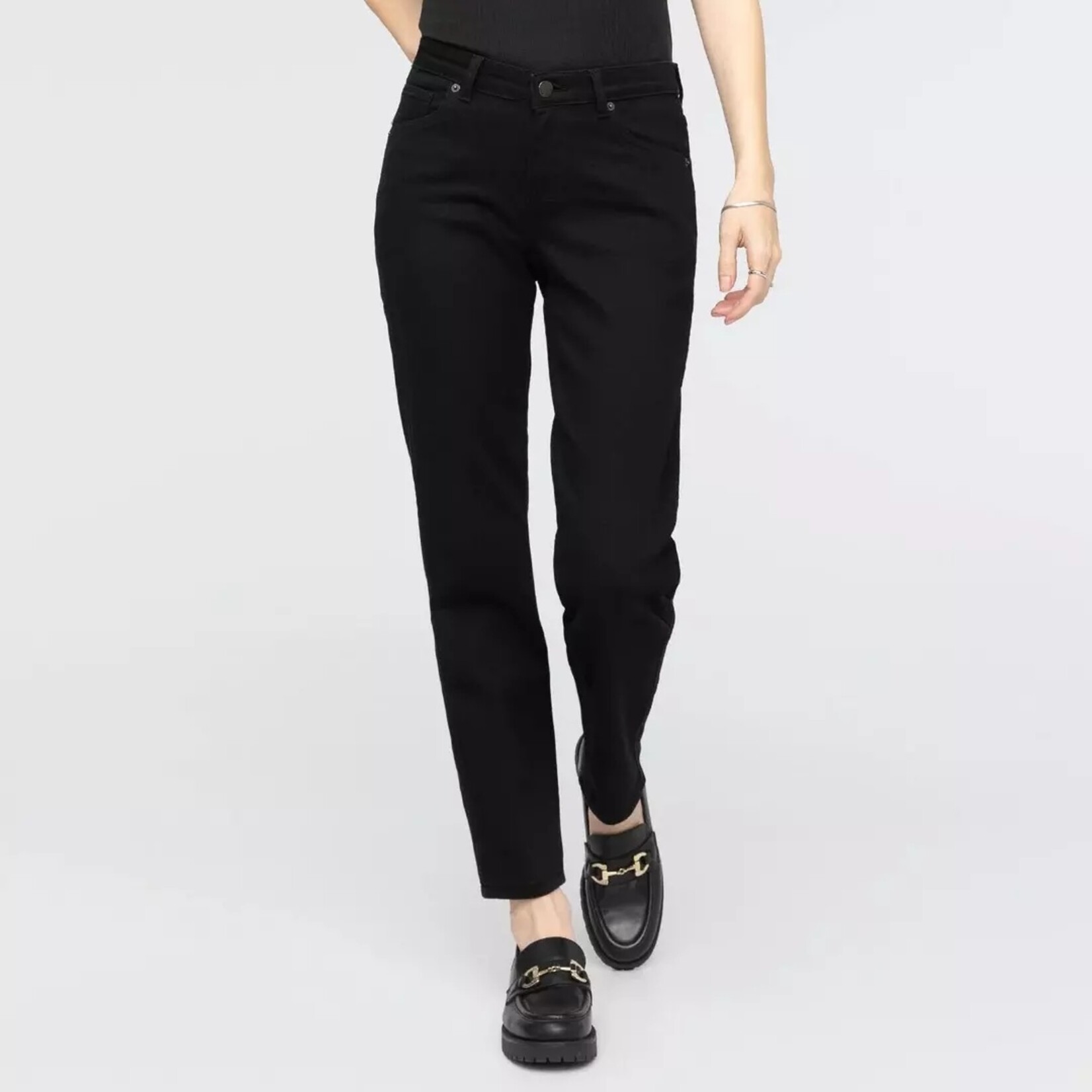 DUER WFLR2001 - Performance Denim Girlfriend Jean - Black