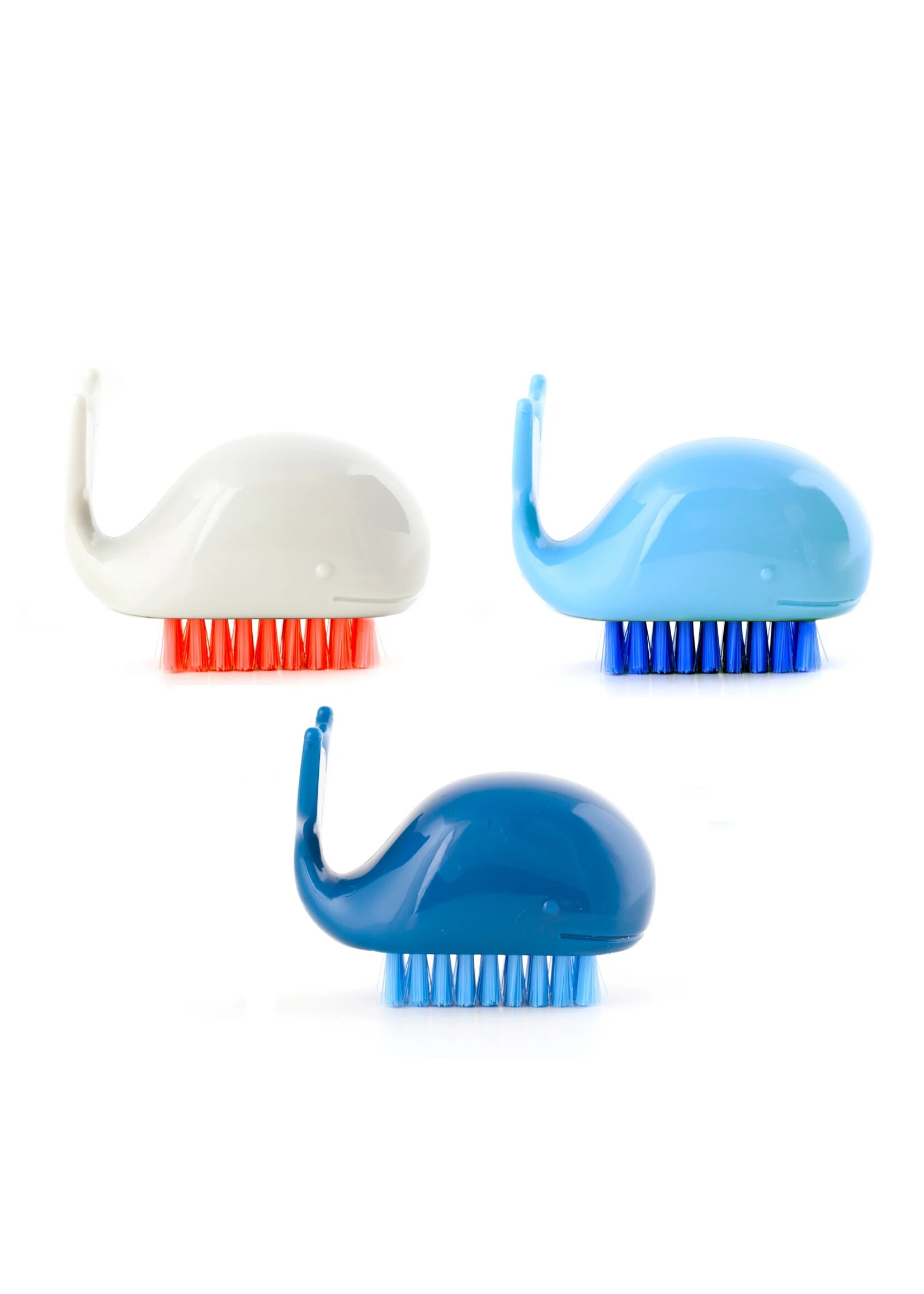 Kikkerland Whale Nail Brush - Assorted Colours