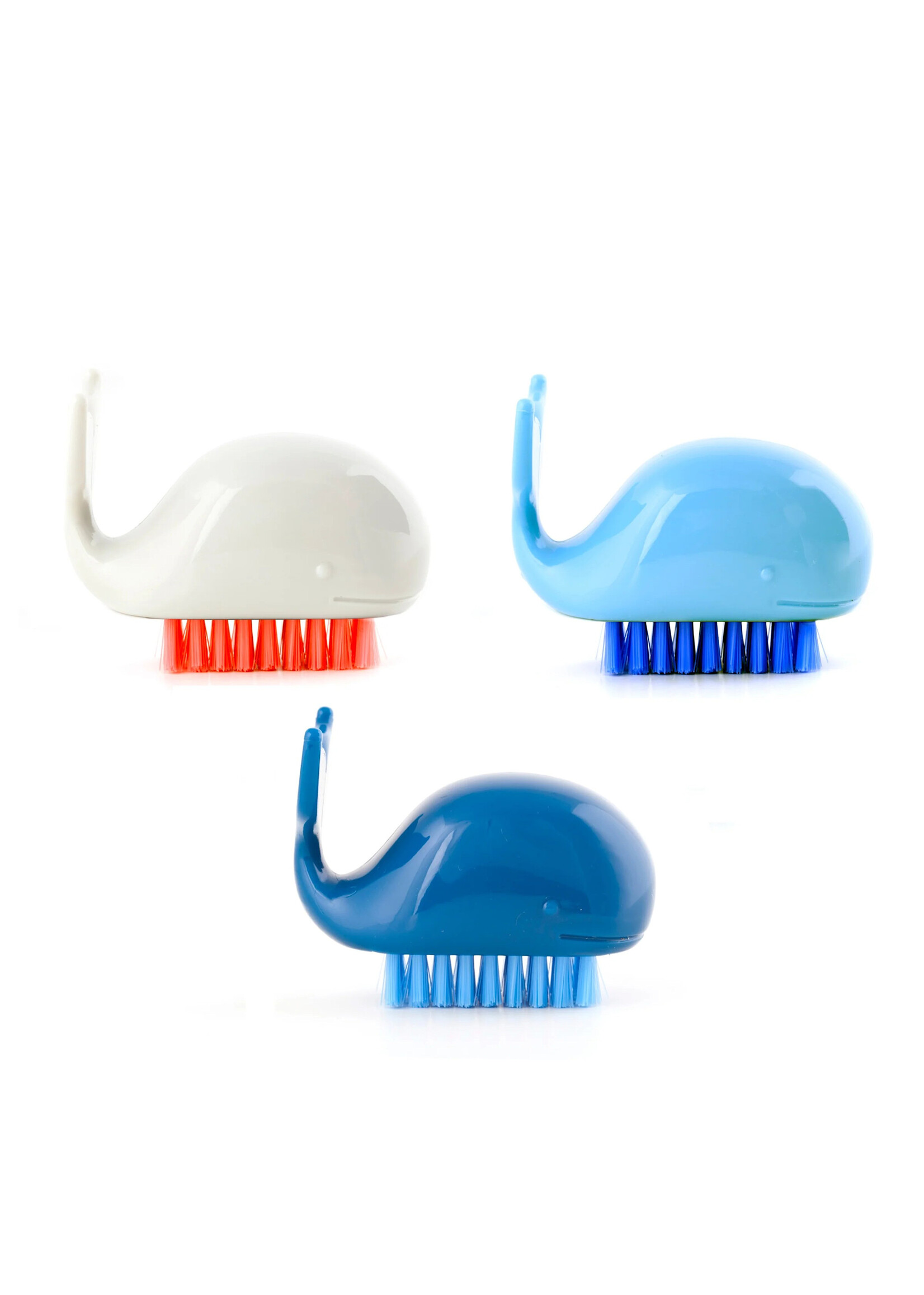 Kikkerland Whale Nail Brush - Assorted Colours