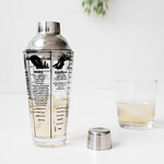 Kikkerland Mix Master Cocktail Shaker - 14 oz