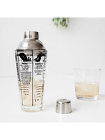 Kikkerland Mix Master Cocktail Shaker - 14 oz