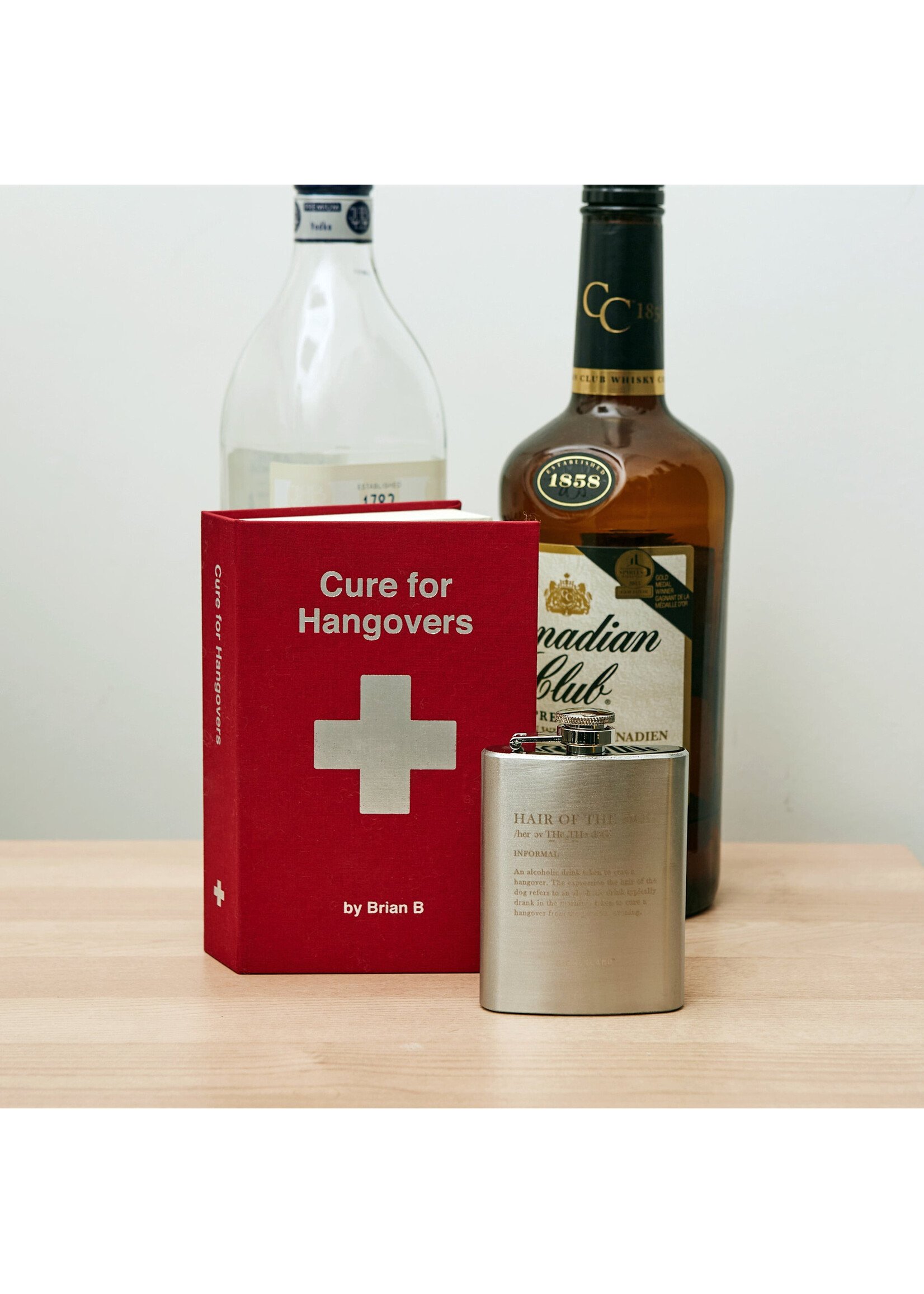 Kikkerland Hair of the Dog Flask