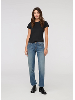 DUER Performance Denim Mid Rise Straight Jean