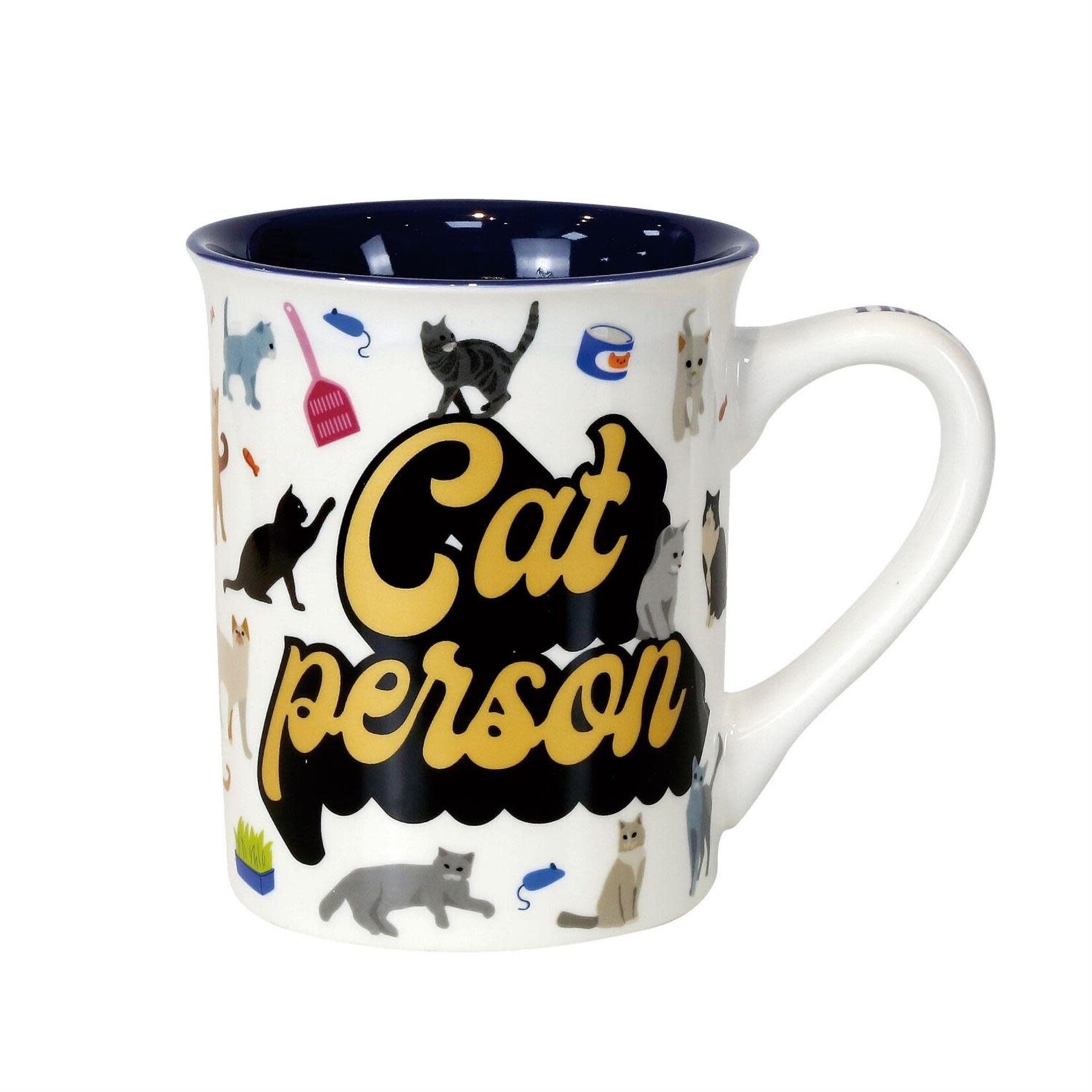 Enesco Canada Cat Person Mug