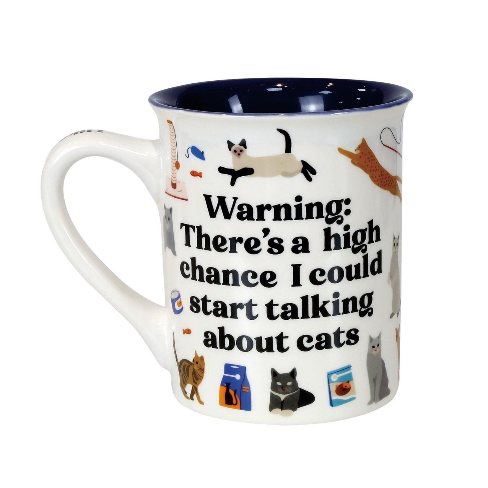 Enesco Canada Cat Person Mug