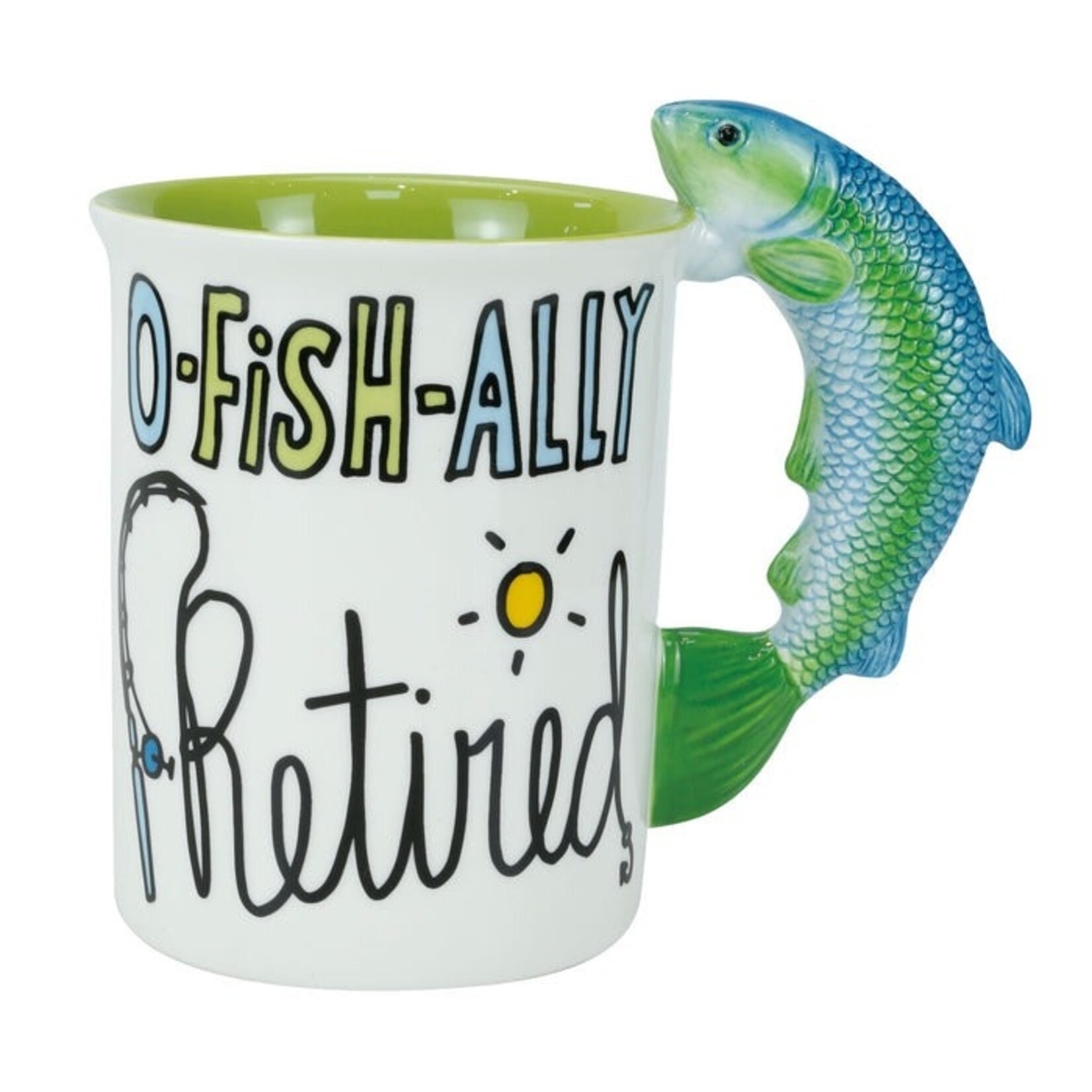 O-Fish-Ally Retired Mug