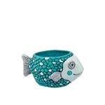 Enesco Canada Baby Teal Fish Planter