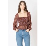 Dex Clothing Square Neck Blouse