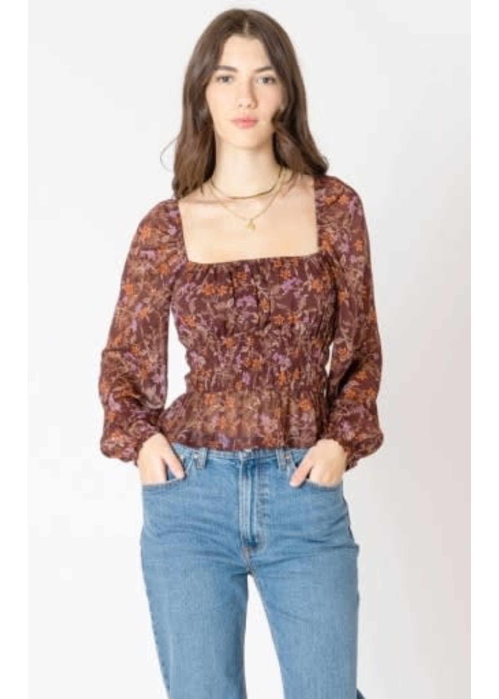 Dex Clothing 2623503 D - Square Neck Blouse