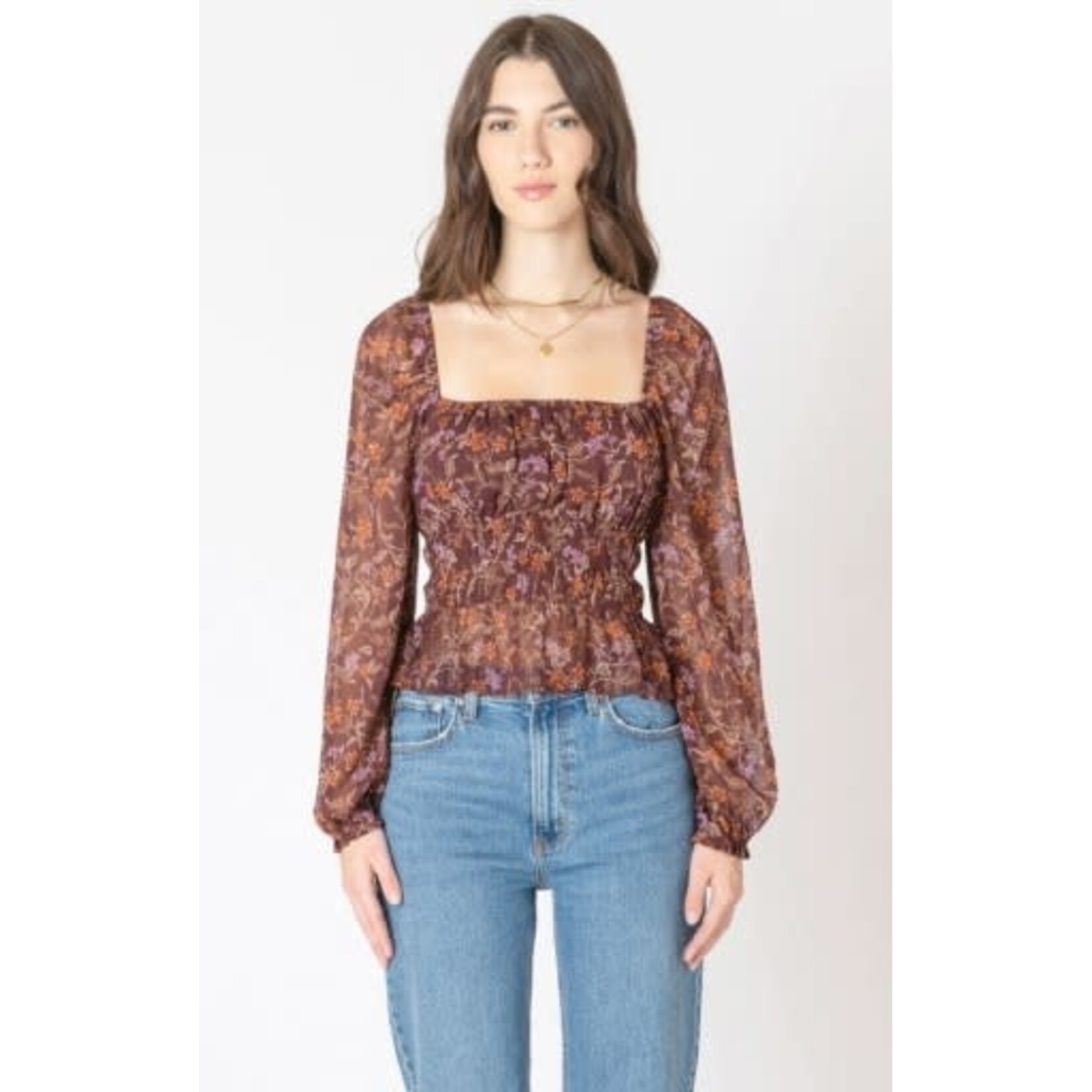 Dex Clothing 2623503 D - Square Neck Blouse