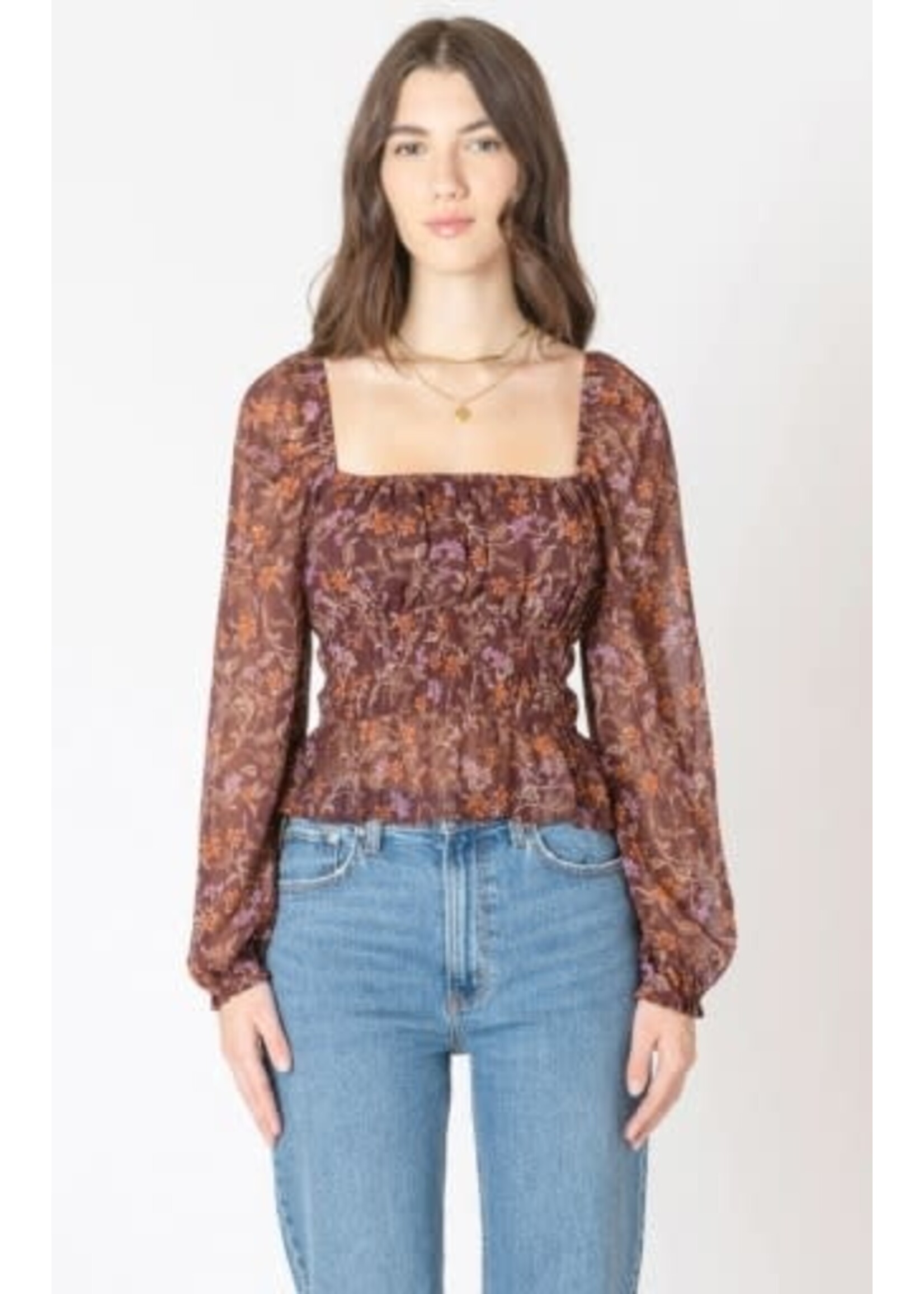 Dex Clothing 2623503 D - Square Neck Blouse