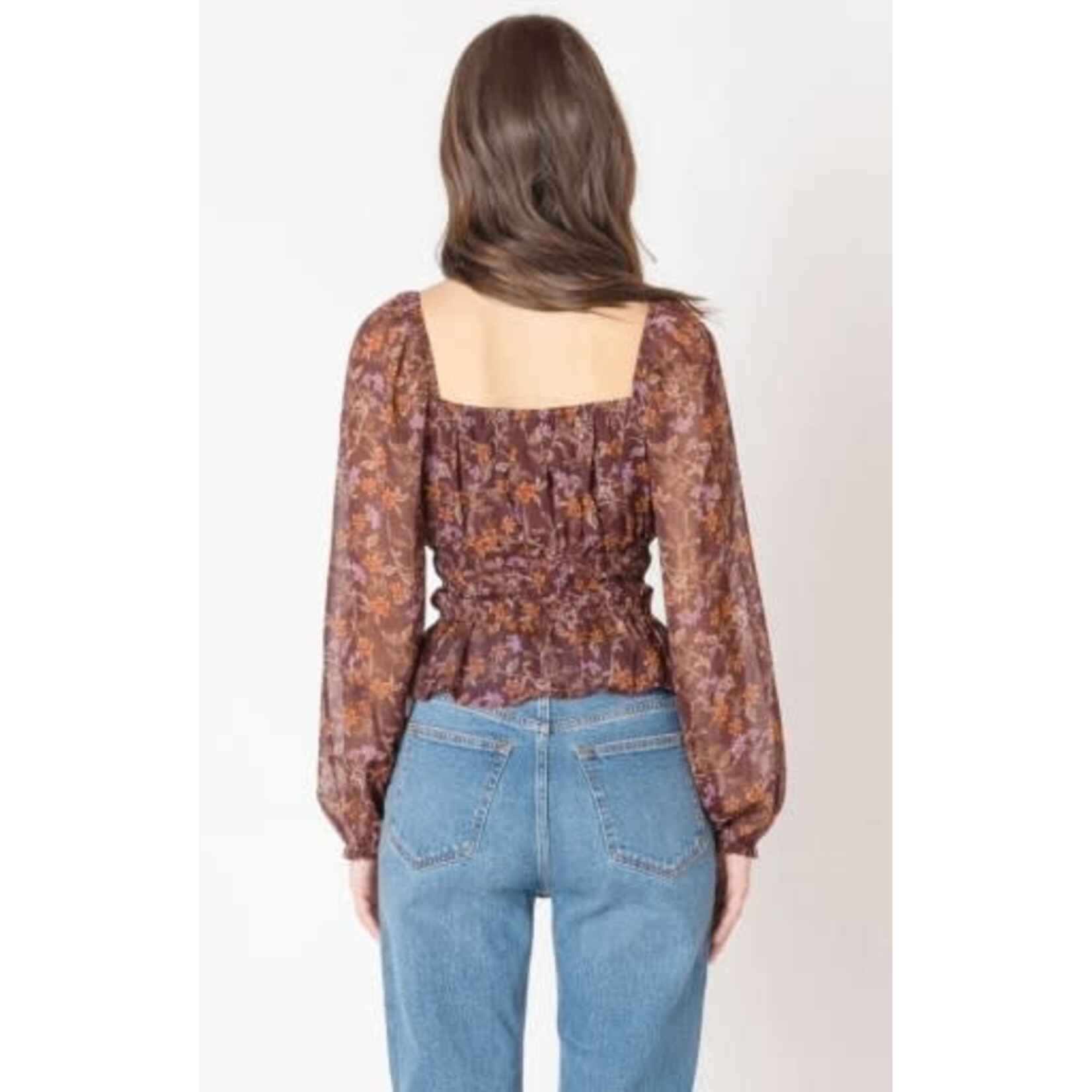 Dex Clothing 2623503 D - Square Neck Blouse