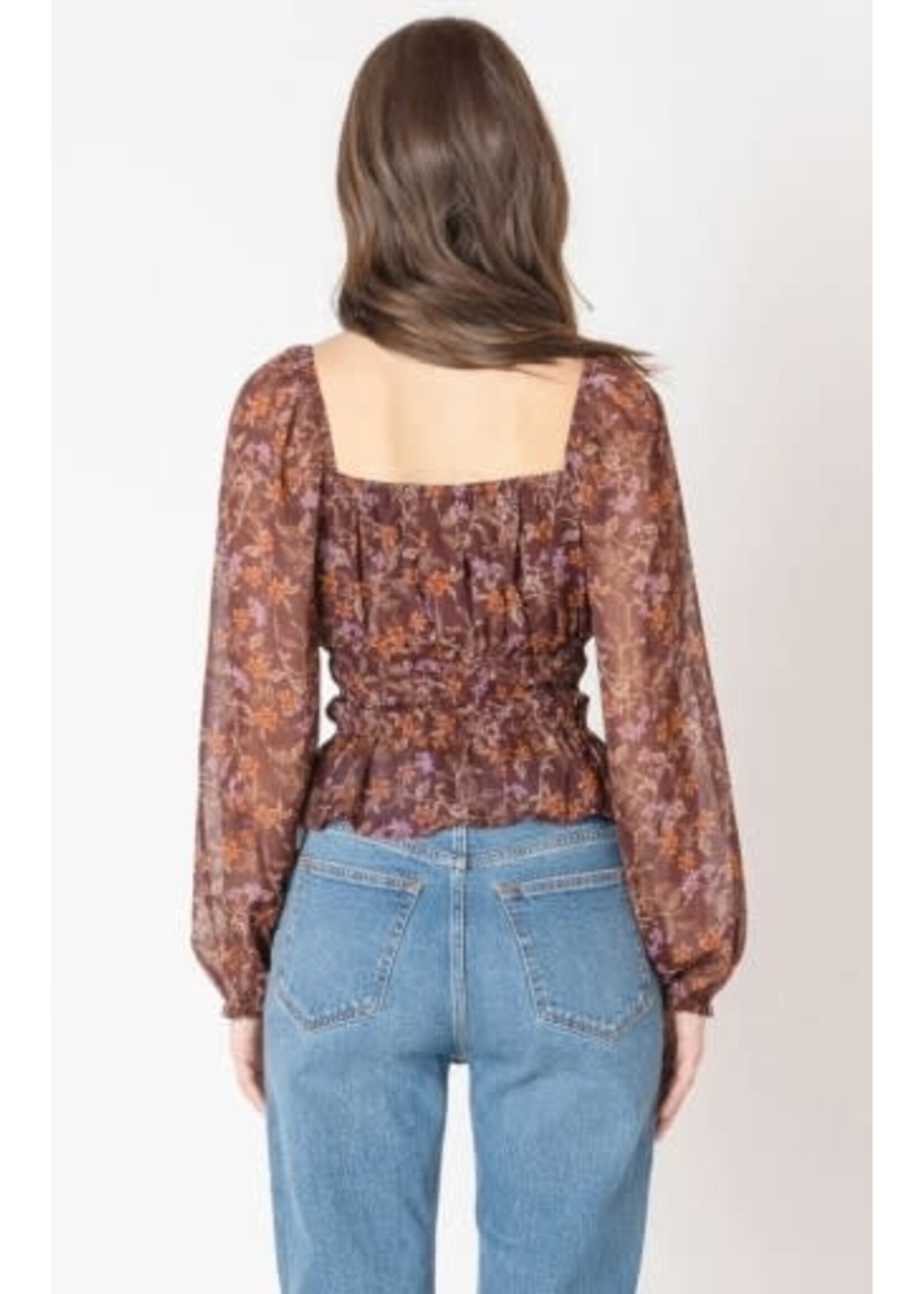 Dex Clothing 2623503 D - Square Neck Blouse