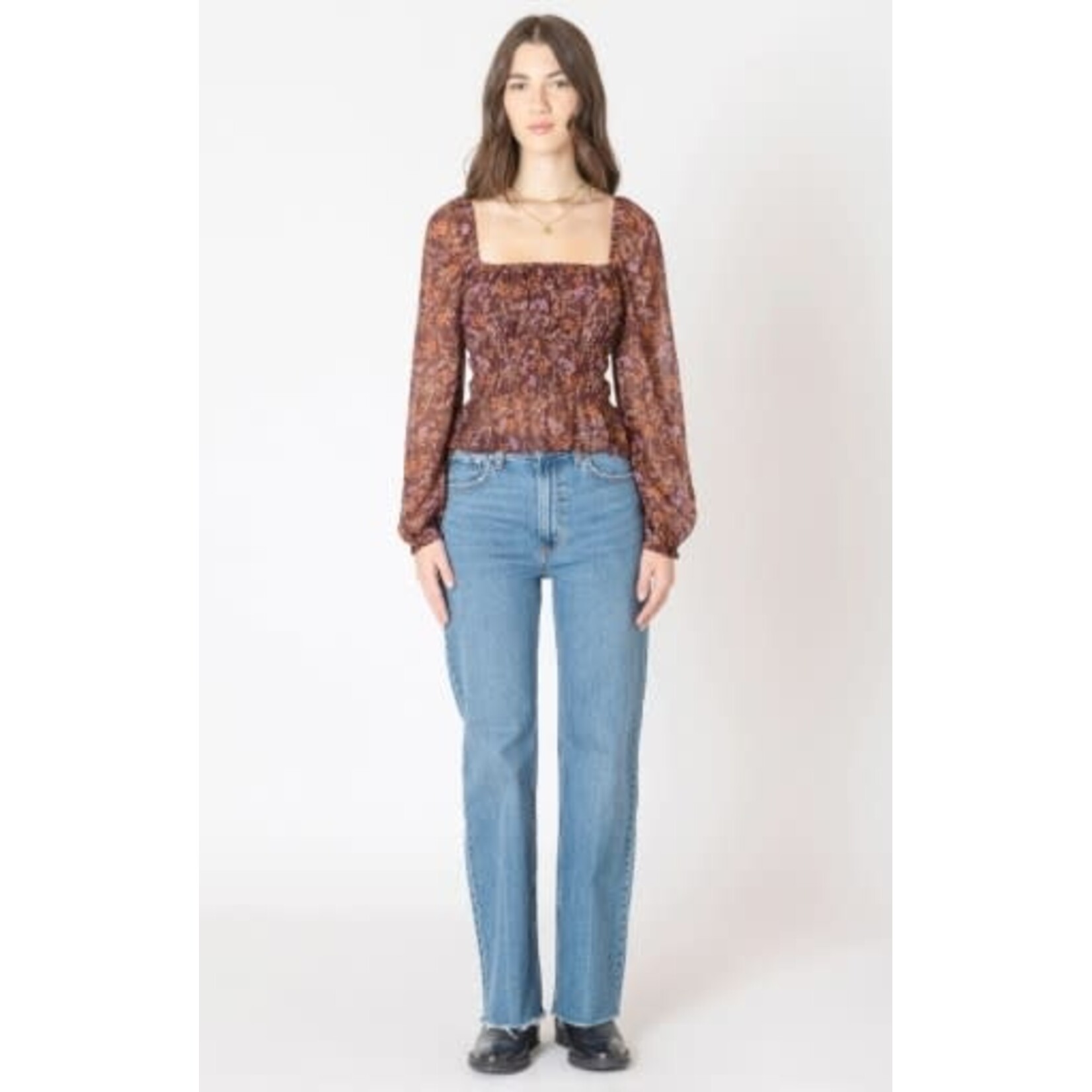 Dex Clothing 2623503 D - Square Neck Blouse