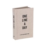 One Line a Day Canvas Journal