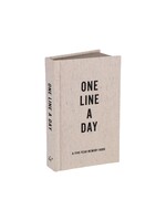 Raincoast Books One Line a Day Canvas Journal