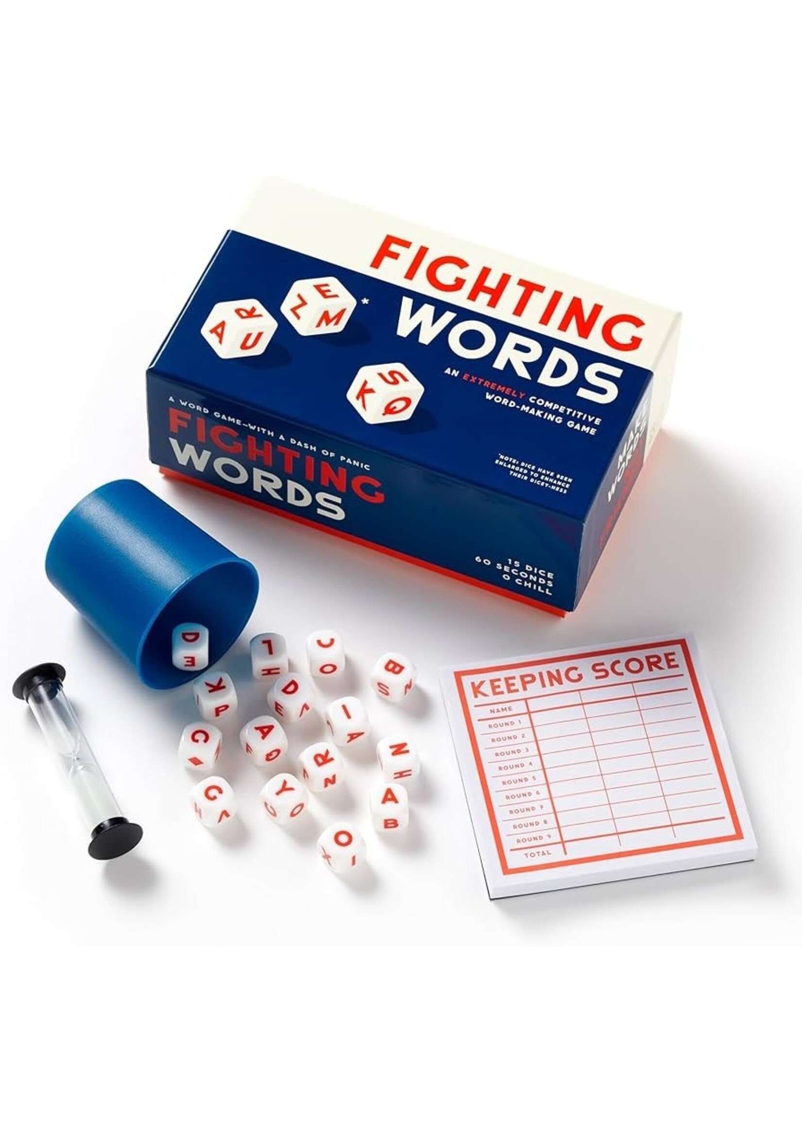 Raincoast Books Fighting Words Dice Game