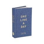 Raincoast Books Denim One Line A Day Journal