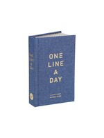 Raincoast Books Denim One Line A Day Journal