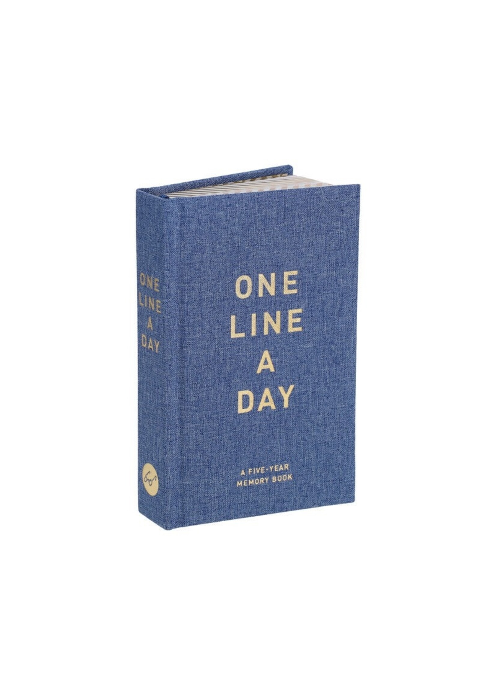 Raincoast Books Denim One Line A Day Journal