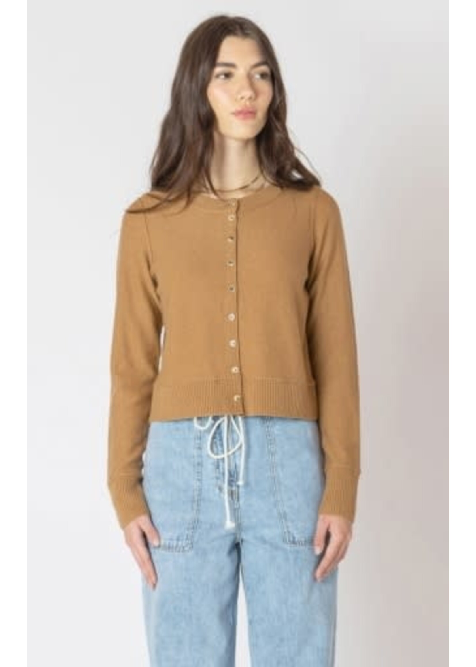 Dex Clothing 2627262 D EASY CREWNECK CARDIGAN