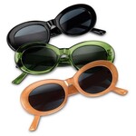 Oval Frame Sunglasses 5.75" (Assorted)