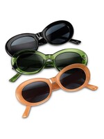Oval Frame Sunglasses 5.75" (Assorted)