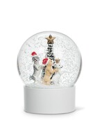 Dancing Dogs Snow Globe