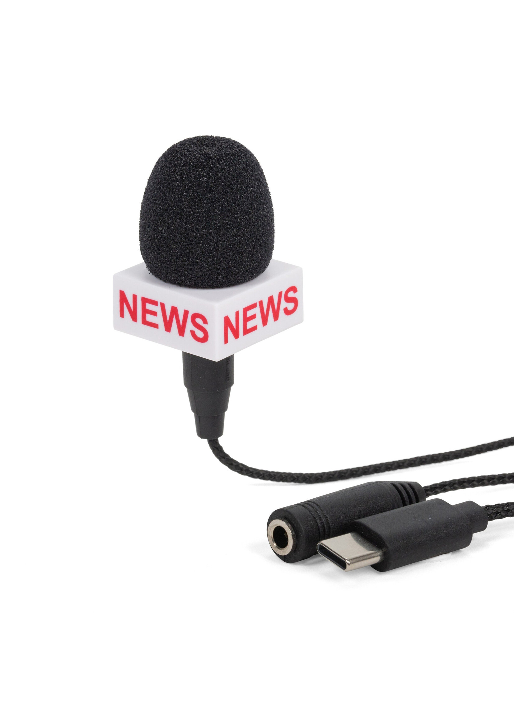Kikkerland Breaking News - Mini Microphone