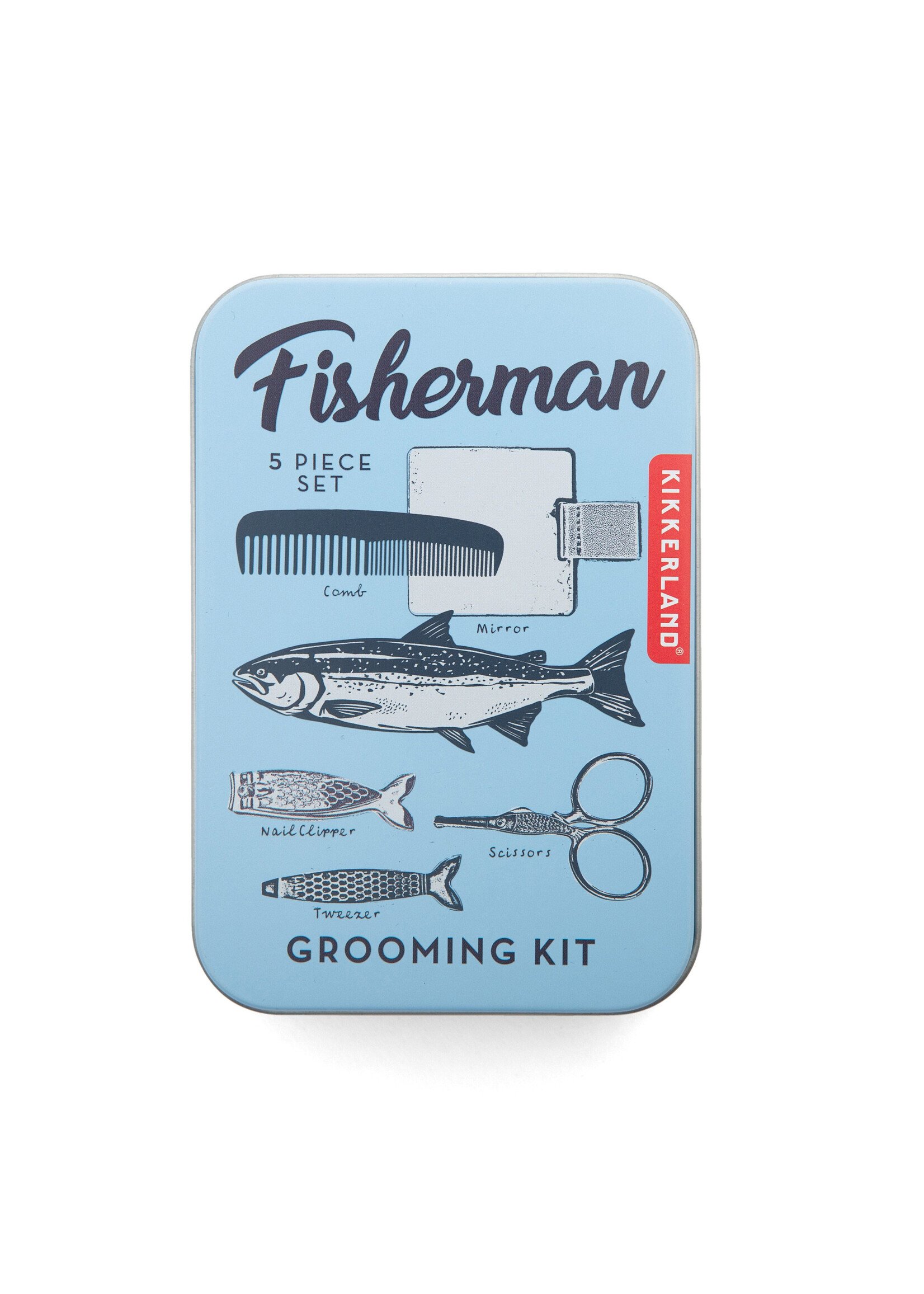 Kikkerland Fisherman Grooming Kit