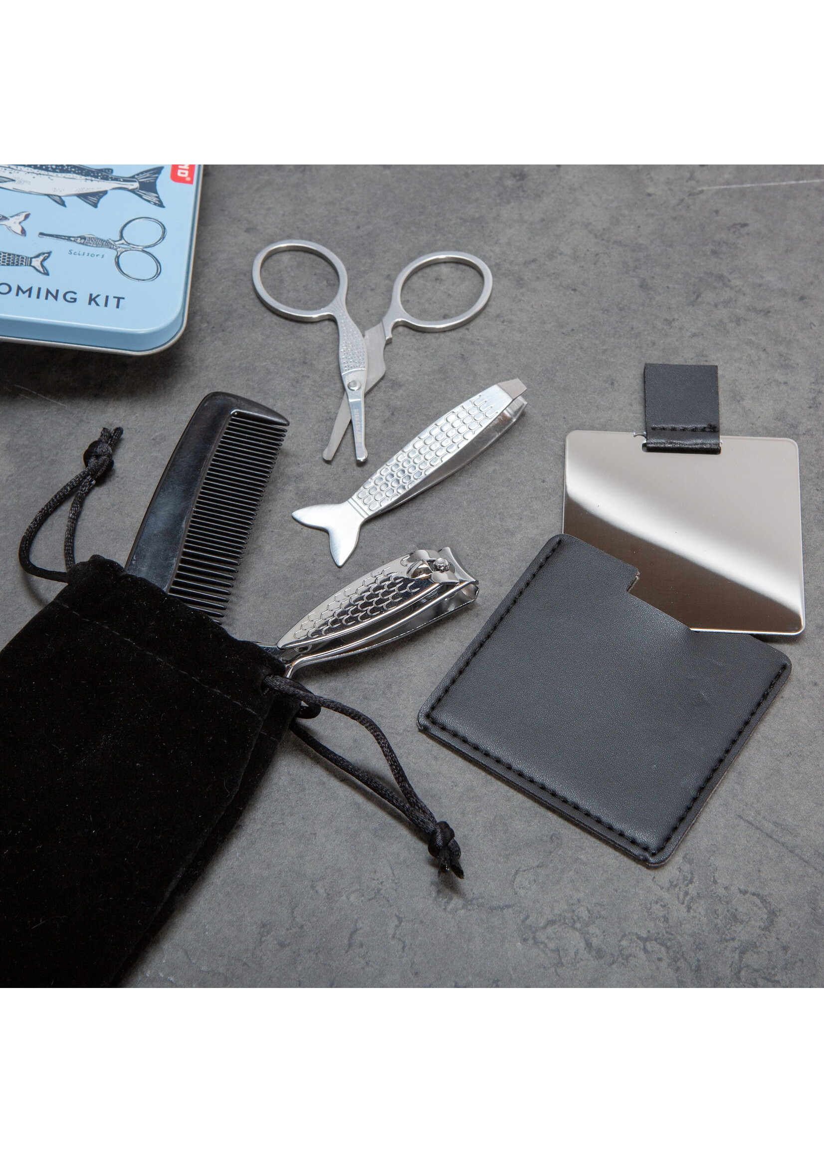 Kikkerland Fisherman Grooming Kit
