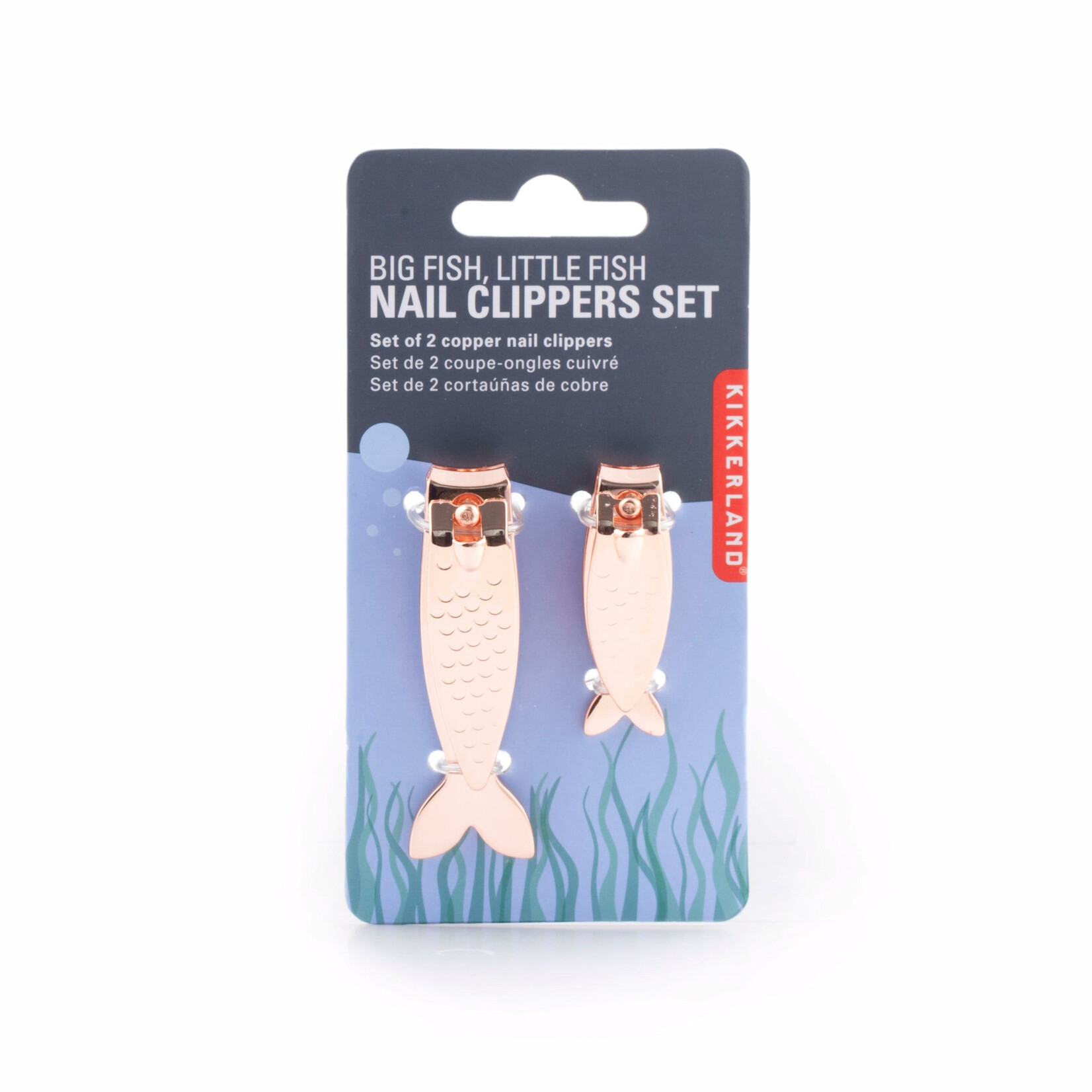 Kikkerland Fish Nail Clippers - Copper