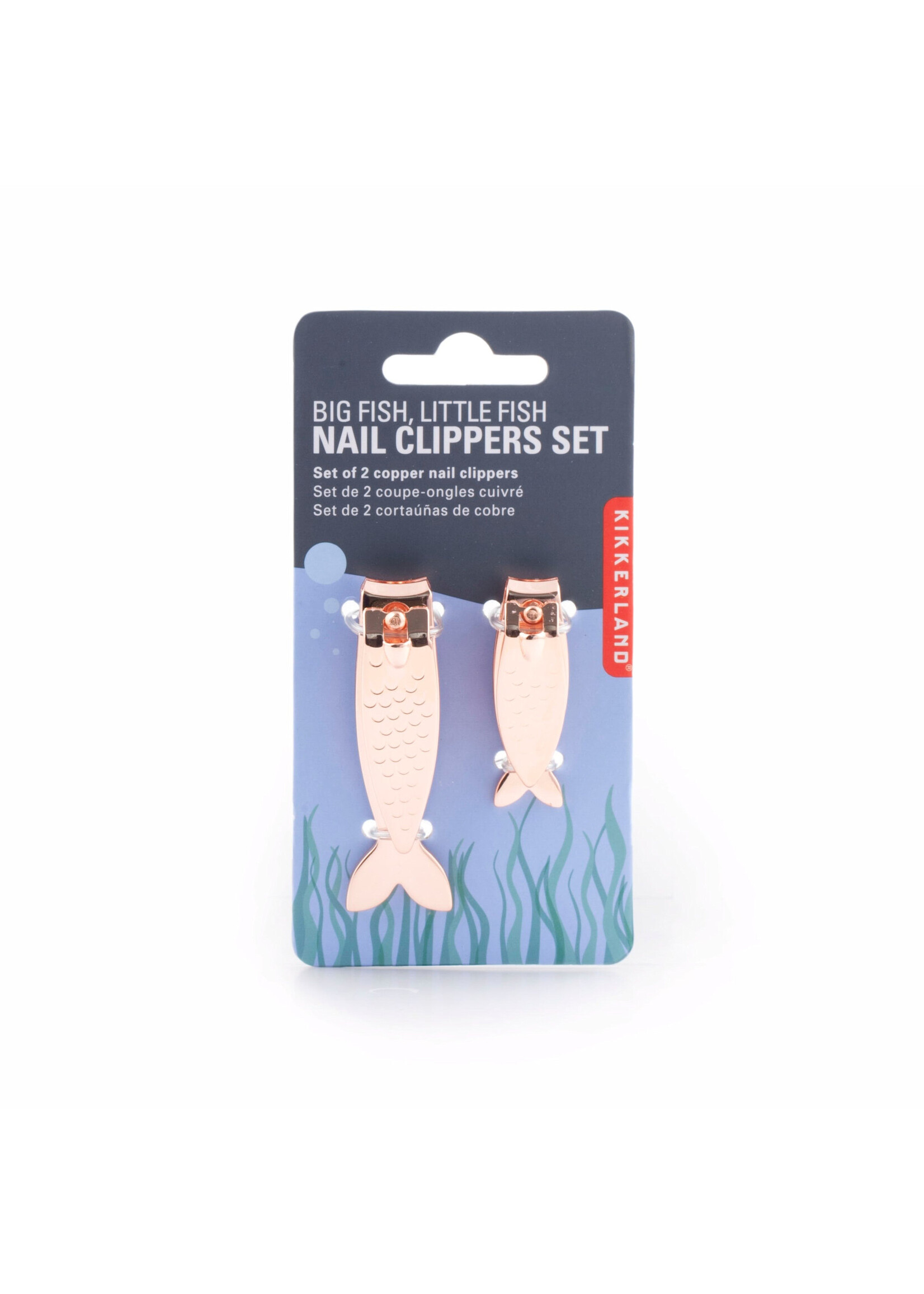 Kikkerland Fish Nail Clippers - Copper