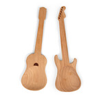 Kikkerland Guitar Spoons (Set of 2)