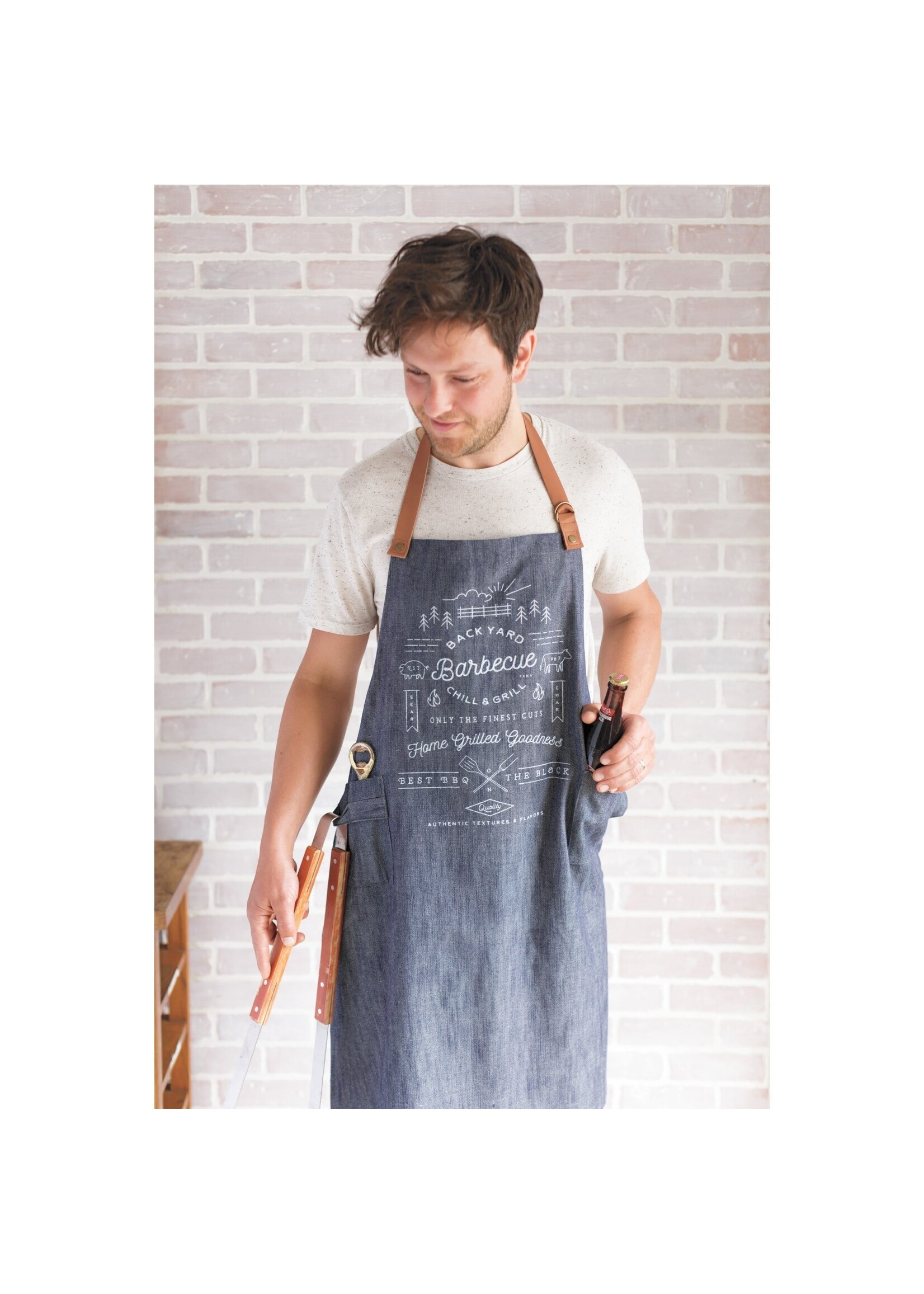 Danica Renew Backyard Barbecue Apron