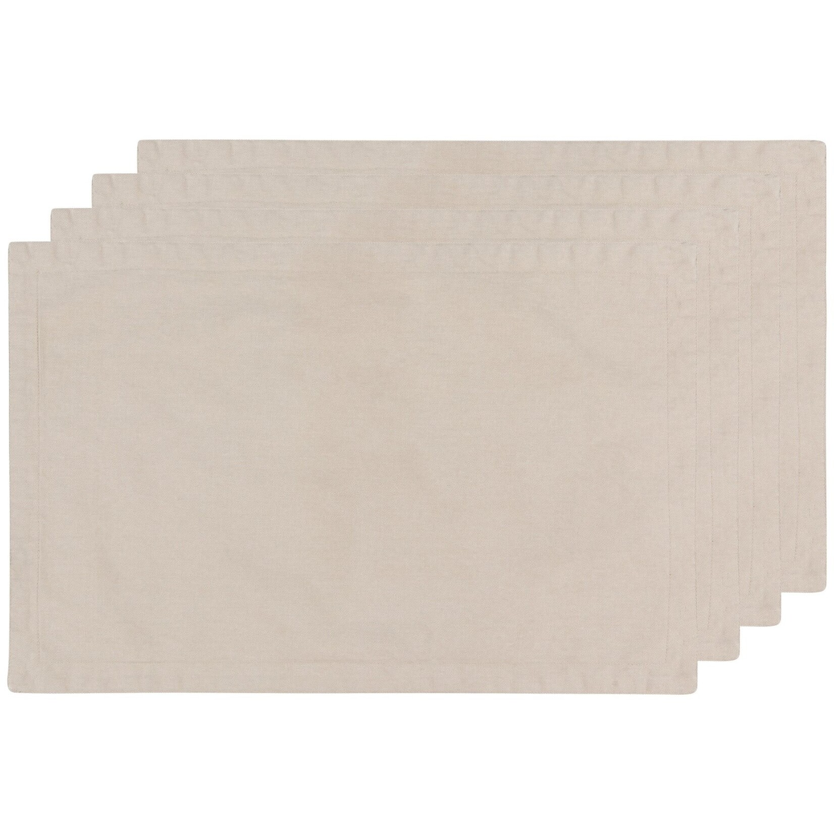 Danica Dove Grey Stonewash Placemats 4 Piece