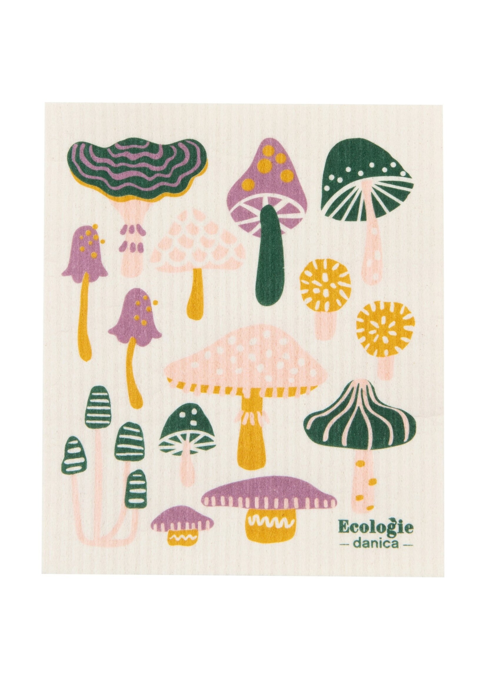 Danica Mushroom Gems Swedish Dishcloth