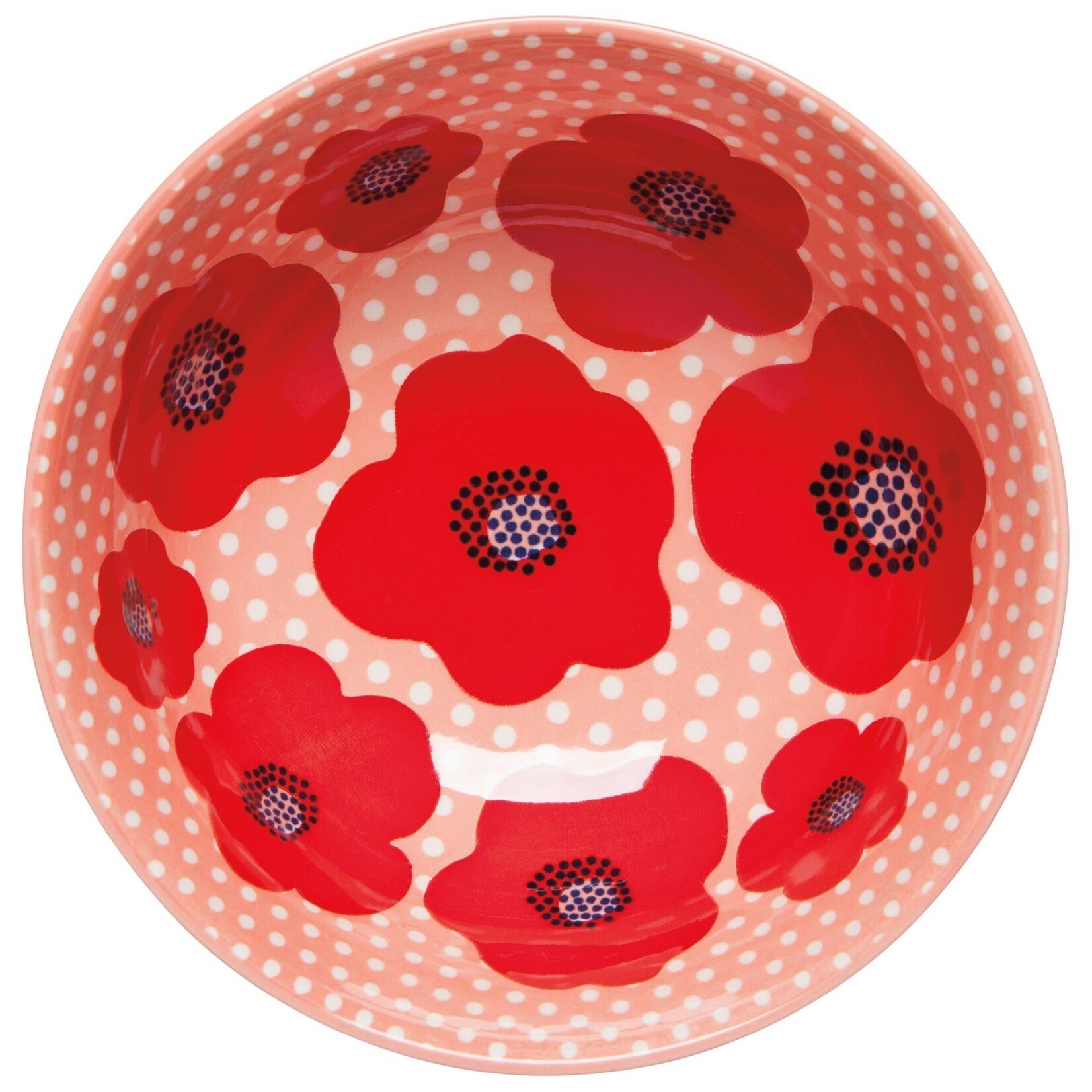 Danica Stamped Poppy 6" Bowl