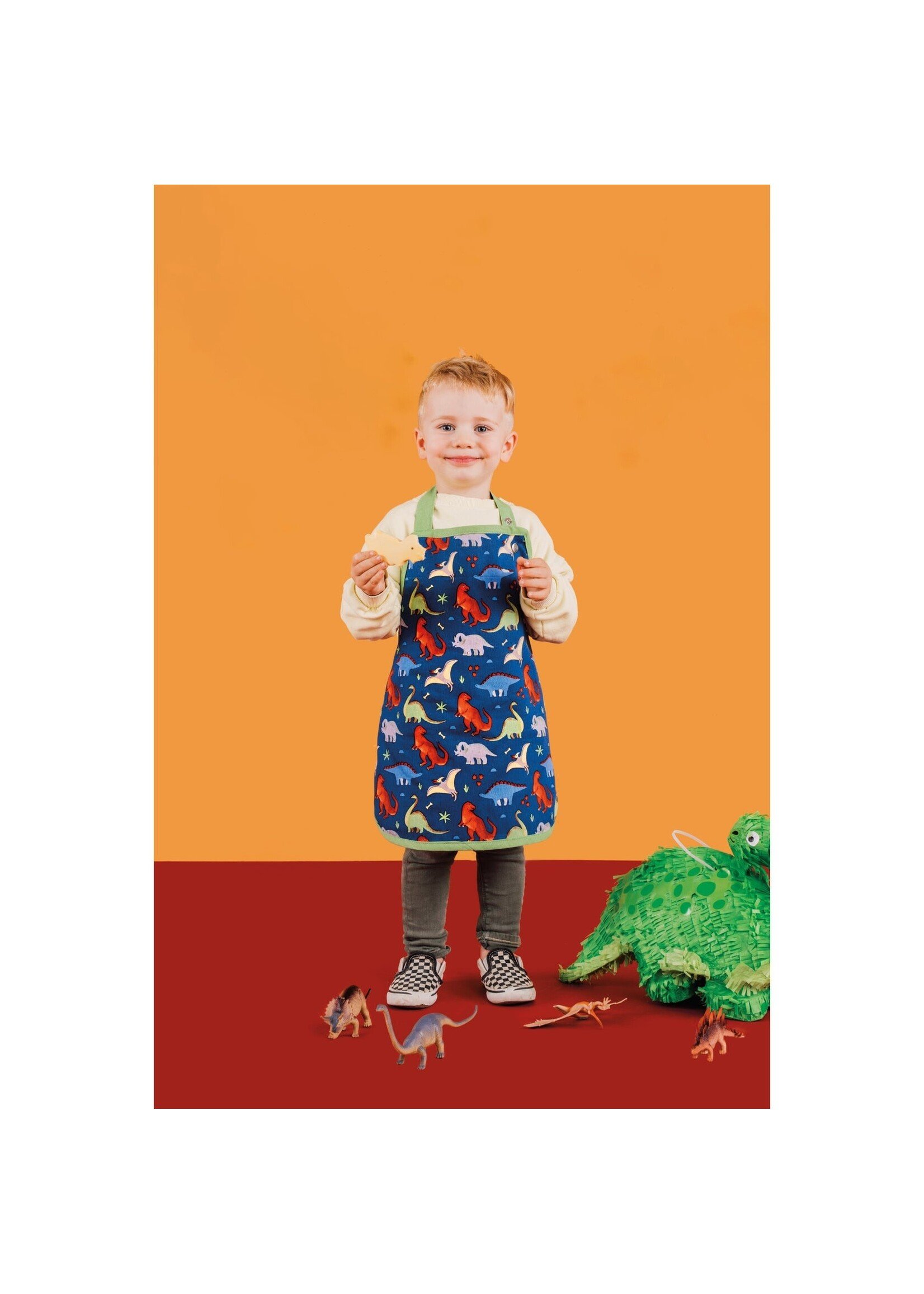 Danica Rawrsome Dinosaur Kid's Apron