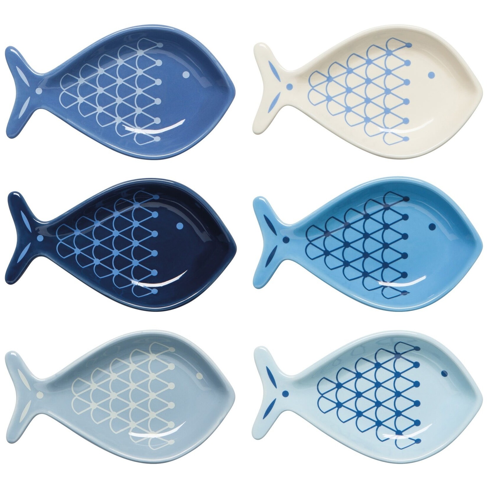 Danica Aveiro Pinch Bowls - Set of 6