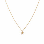 Lover's Tempo Lily Gold Necklace